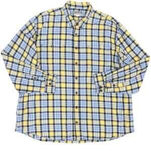 EUC Men's DULUTH TRADING Free Swingin' Relaxed Fit Flannel Shirt | 3XL/Tall‎